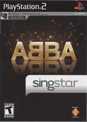 SingStar ABBA box cover front